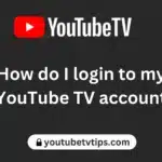 How do I login to my YouTube TV account