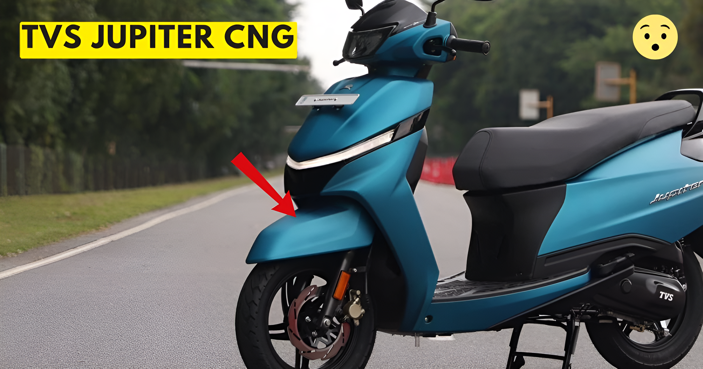 TVS Jupiter CNG